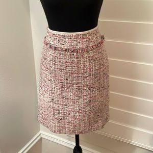 White House Black Market tweed skirt